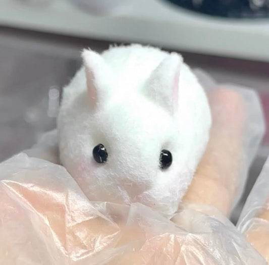 Hand-made kneaded rabbit