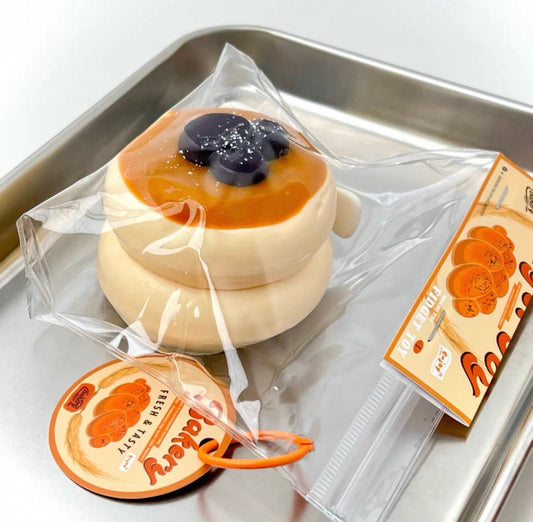 Squeeze and enjoy the stress-relieving blueberry soufflé