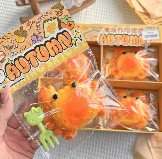 Cute little crab squeeze toy for stress relief