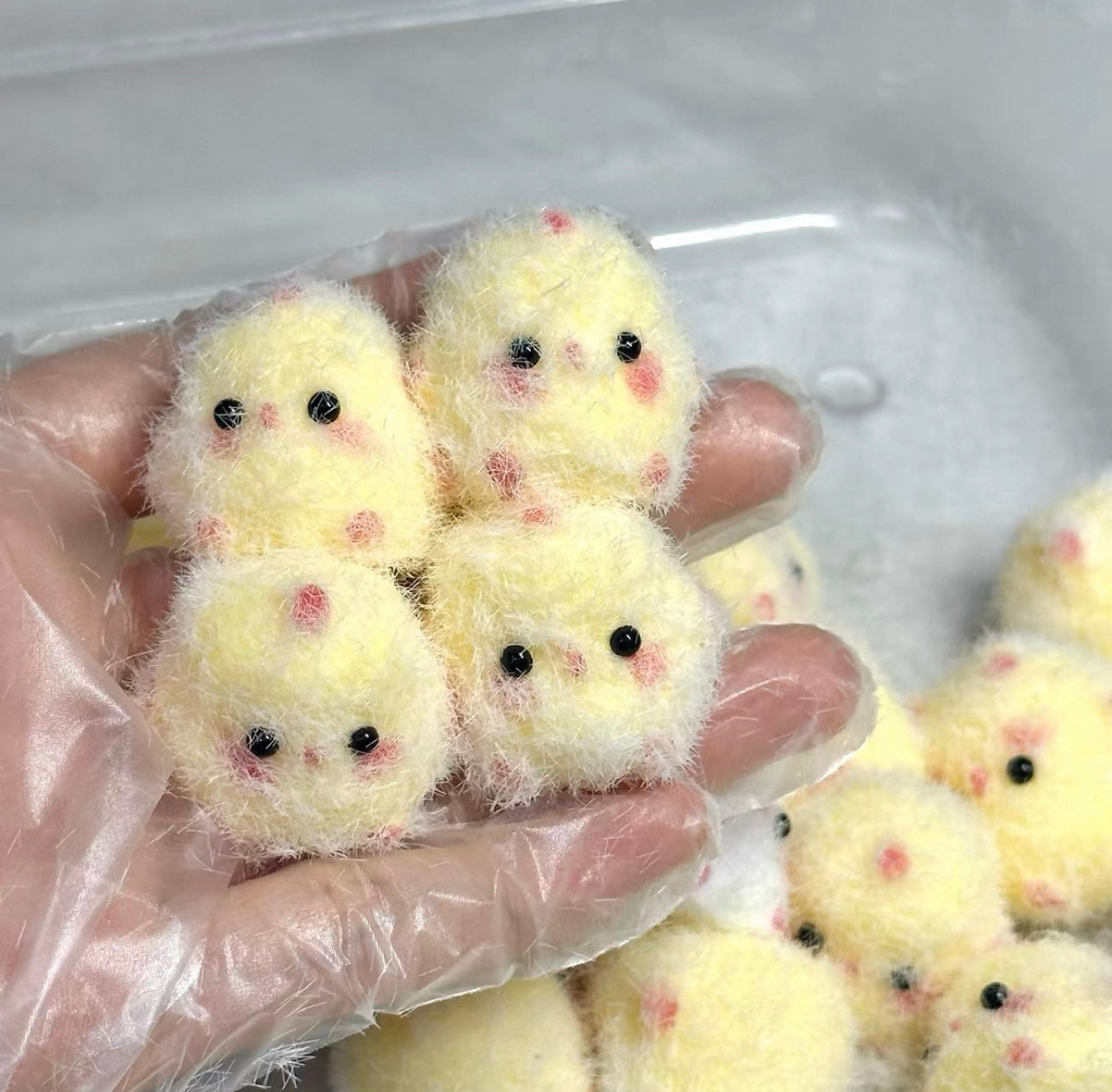 Handmade chicken pendant