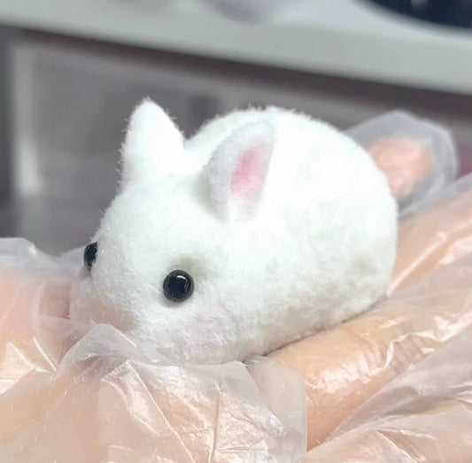 Hand-made kneaded rabbit