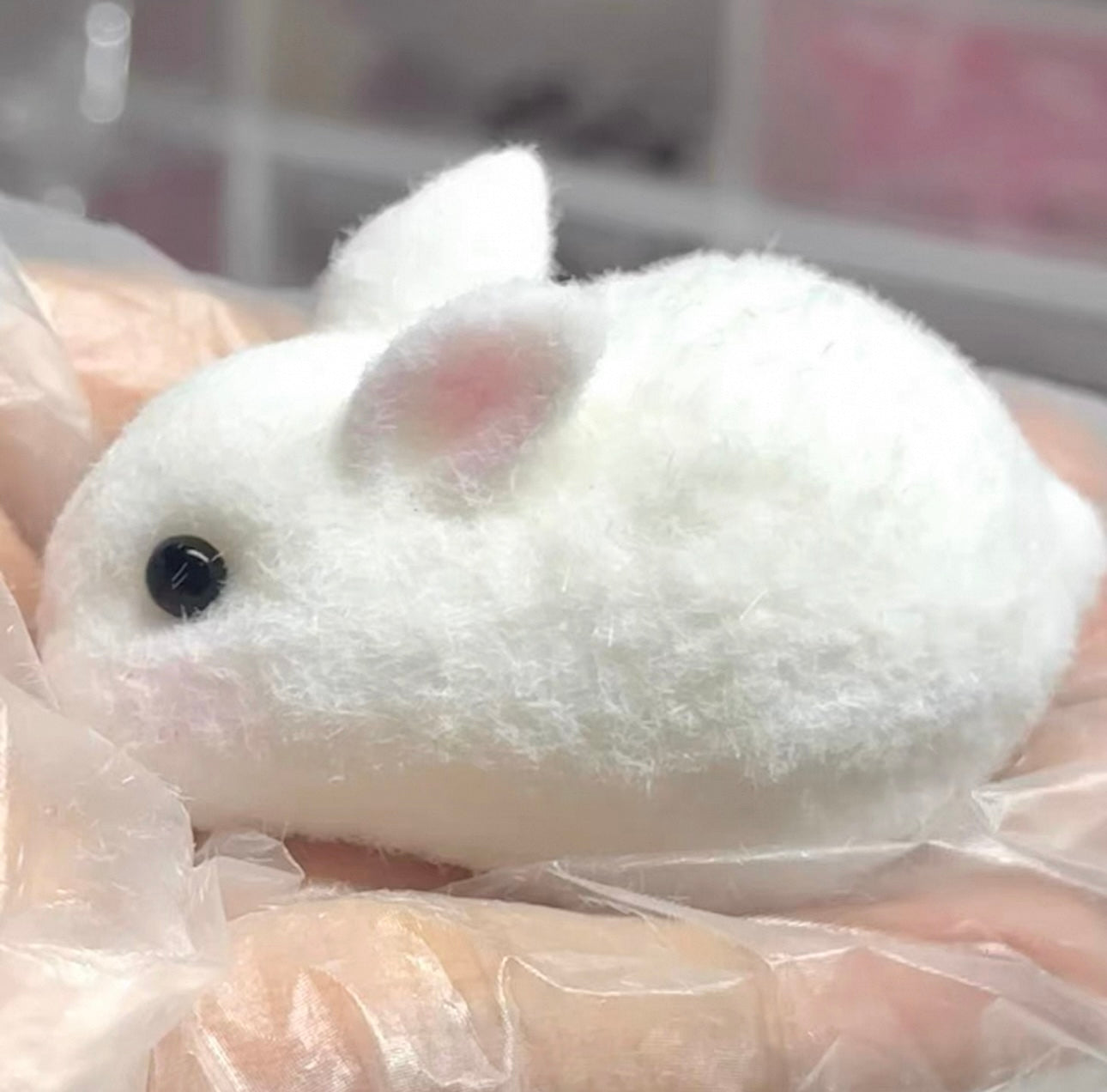 Hand-made kneaded rabbit