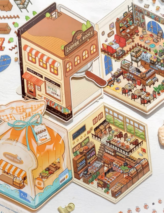 Bread shop Scene stickers