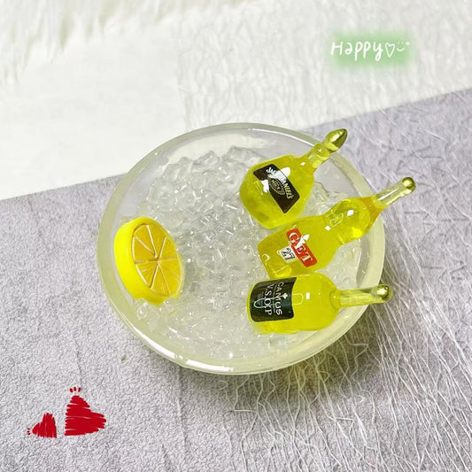 Iced Huangjiu fridge magnet