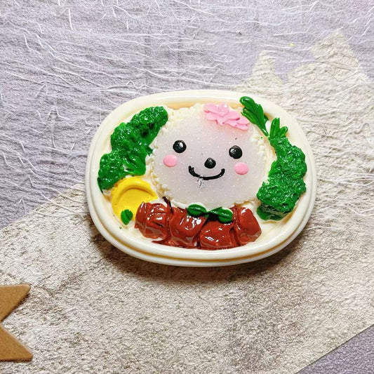 Bento fridge magnet