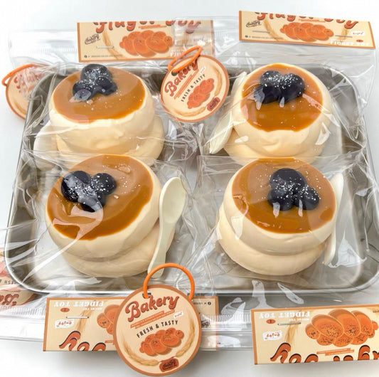 Squeeze and enjoy the stress-relieving blueberry soufflé