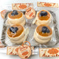 Squeeze and enjoy the stress-relieving blueberry soufflé