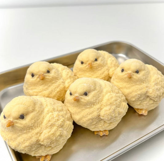 Squeeze and enjoy the cute chick
