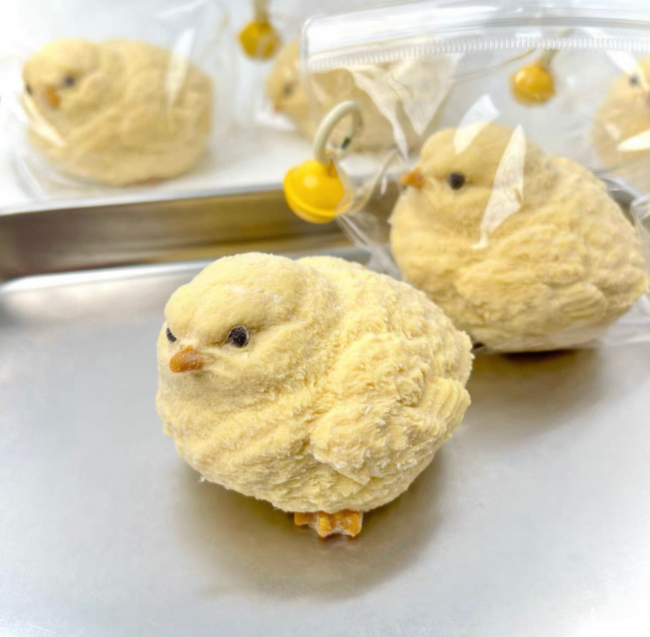Squeeze and enjoy the cute chick